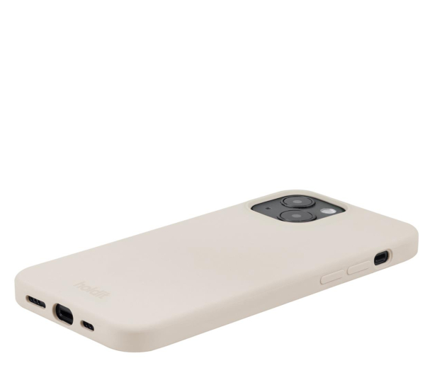 Holdit Silicone Case iPhone 15 Light Beige - 1148741 - zdjęcie 3